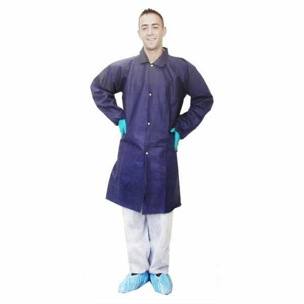 Polypropylene Labcoat With Collar Front Snaps No Pockets4.jpeg Polypropylene Labcoat With Collar Front Snaps No Pockets4.jpeg