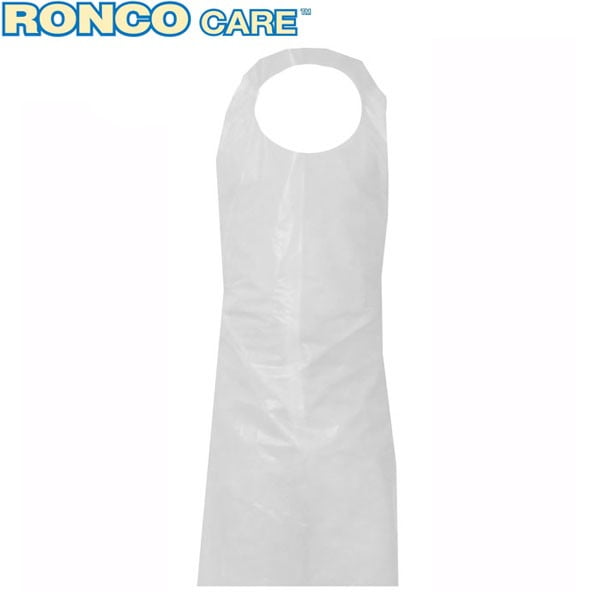 Ronco Care Polyethylene Pe Apron 0.75mil.jpeg Ronco Care Polyethylene Pe Apron 0.75mil.jpeg